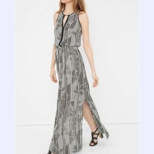 WHITE HOUSE BLACK MARKET Maxi Dress Striped